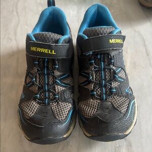 Merrell Kids' Black and Blue Shoes